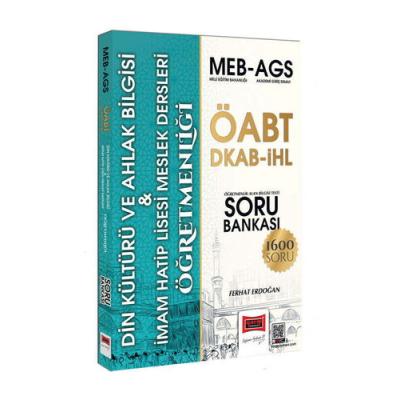 Yargı Yayınları MEB-AGS ÖABT DKAB-İHL Din Kültürü ve Ahlak Bilgisi Öğretmenliği Soru Bankası (Ferhat Erdoğan)