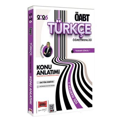 Yargı Yayınları 2026 ÖABT Türkçe Öğretmenliği Eski Türk Edebiyatı Konu Anlatımı Yol Haritası 3