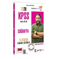 Yargı Yayınları 2026 KPSS Genel Kültür Anka Ekibi Tamamı Çözümlü Coğrafya 15 Deneme
