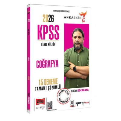 Yargı Yayınları 2026 KPSS Genel Kültür Anka Ekibi Tamamı Çözümlü Coğrafya 15 Deneme