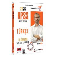Yargı Yayınları 2026 KPSS Genel Yetenek Anka Ekibi Tamamı Çözümlü Türkçe 15 Deneme