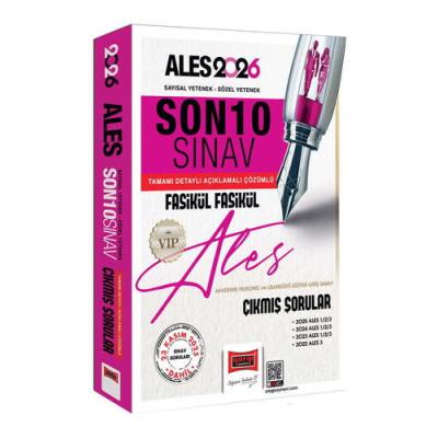 Yargı Yayınları 2026 ALES VIP Son 10 Sınav Fasikül Fasikül Çıkmış Sorular (23 Kasım 2025 Sınavı Dahil)