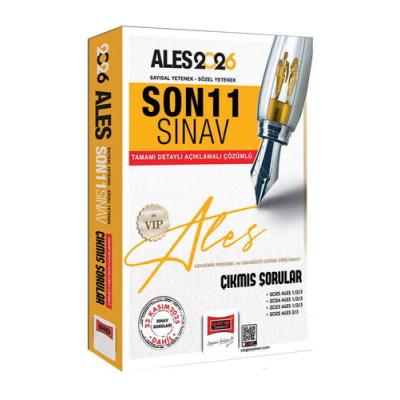 Yargı Yayınları 2026 ALES Sayısal-Sözel Yetenek Son 11 Sınav Çıkmış Sorular (23 Kasım 2025)