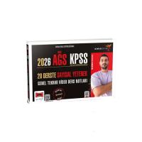 Yargı Yayınları 2026 Anka Ekibi MEB-AGS KPSS 20 Derste Sayısal Yetenek Genel Tekrar Video Ders Notları