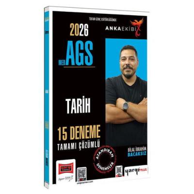 Yargı Yayınları 2026 MEB-AGS Anka Ekibi Tarih Tamamı Çözümlü 15 Deneme