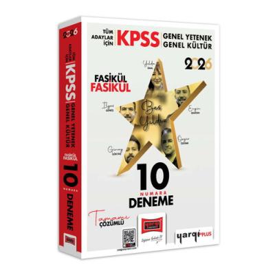 Yargı Yayınları 2026 KPSS Tüm Adaylar İçin GK-GY Tüm Dersler Fasikül Fasikül On Numara 5 Yıldız 10 Deneme