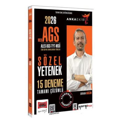 Yargı Yayınları 2026 MEB-AGS ALES DGS TYT MSÜ Anka Ekibi Sözel Yetenek Tamamı Çözümlü 15 Deneme