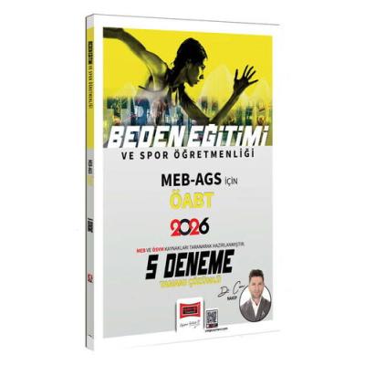 Yargı Yayınları 2026 ÖABT MEB-AGS Beden Eğitimi ve Spor Öğretmenliği Tamamı Çözümlü 5 Deneme