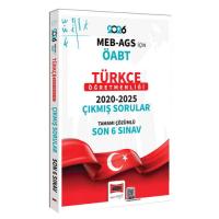 Yargı Yayınları 2026 ÖABT MEB-AGS Türkçe Öğretmenliği Tamamı Çözümlü Son 6 Sınav Çıkmış Sorular