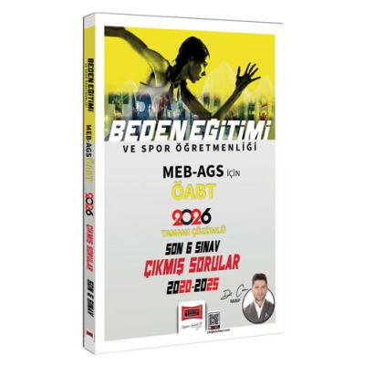 Yargı Yayınları 2026 ÖABT MEB-AGS Beden Eğitimi ve Spor Öğretmenliği Tamamı Çözümlü Son 6 Sınav Çıkmış Sorular