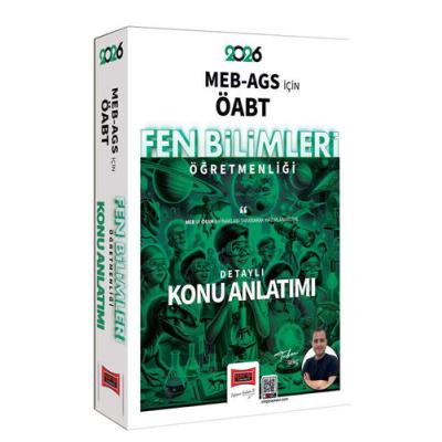 Yargı Yayınları 2026 MEB-AGS ÖABT Fen Bilimleri Öğretmenliği Konu Anlatımı