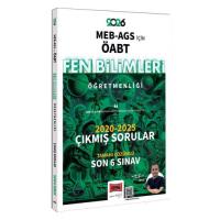 Yargı Yayınları 2026 MEB-AGS ÖABT Fen Bilimleri Öğretmenliği 2020-2025 Tamamı Çözümlü Çıkmış 6 Sınav Soruları