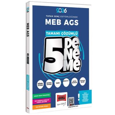Yargı Yayınları 2026 MEB-AGS Tüm Dersler Tamamı Çözümlü 5 Deneme Sınavı