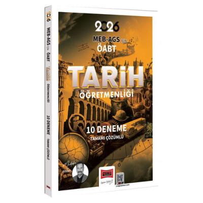 Yargı Yayınları 2026 MEB-AGS ÖABT Tarih Öğretmenliği Tamamı Çözümlü 10 Deneme