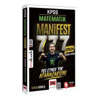 Yargı Yayınları KPSS Matematik Manifest Serisi 777 Soruda Tamamı Video Çözümlü Tekrar Kitabı