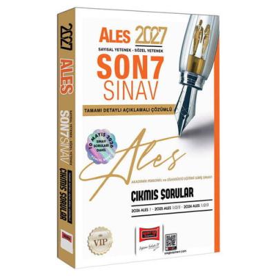 Yargı Yayınları 2027 ALES Sayısal-Sözel Yetenek Son 7 Sınav Tamamı Çözümlü Çıkmış Sorular