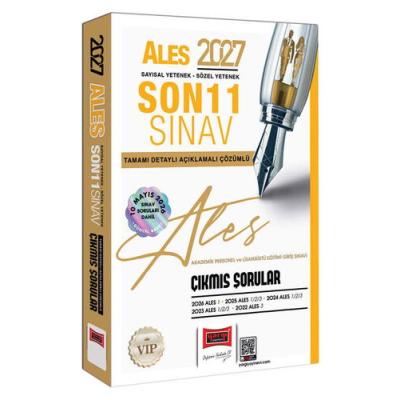 Yargı Yayınları 2027 ALES Sayısal - Sözel Yetenek Son 11 Sınav Tamamı Çözümlü Çıkmış Sorular