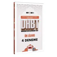 Yargı Yayınları DHBT 1 - DHBT 2 Ön Lisans 4 Deneme Sınavı