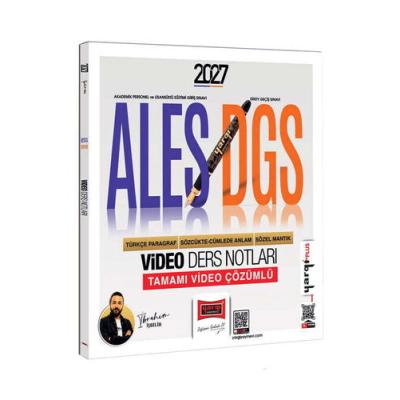 Yargı Yayınları 2027 ALES DGS Türkçe Paragraf - Sözcükte Anlam Sözel Mantık Video Ders Notları