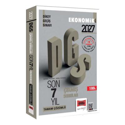 Yargı Yayınları 2027 DGS Sayısal-Sözel Yetenek Tamamı Çözümlü Son 7 Yıl Çıkmış Sorular Ekonomik Seri