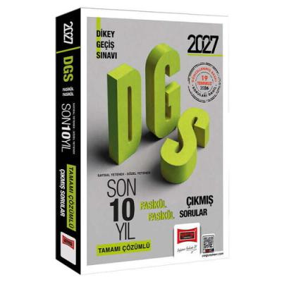 Yargı Yayınları 2027 DGS Sayısal-Sözel Yetenek Tamamı Çözümlü Fasikül Fasikül 10 Yıl Çıkmış Sorular