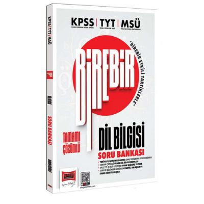 Yargı Yayınları KPSS TYT MSÜ Birebir Tamamı Çözümlü Dil Bilgisi Soru Bankası