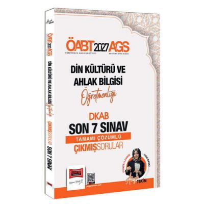Yargı Yayınları 2027 ÖABT AGS Din Kültürü ve Ahlak Bilgisi Öğretmenliği DKAB Tamamı Çözümlü Son 7 Sınav Çıkmış Sorular