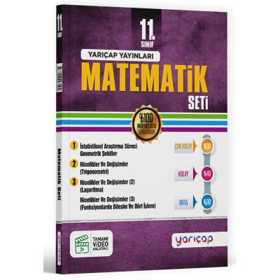 Yarı Çap Yayınları 11. Sınıf Matematik Seti