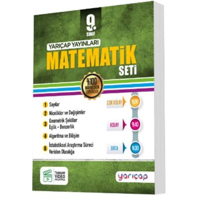 Yarı Çap Yayınları 9. Sınıf 2025 Matematik Seti