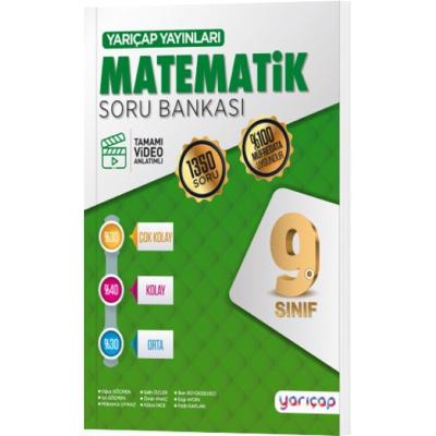 Yarı Çap Yayınları 9. Sınıf 2025 Matematik Soru Bankası