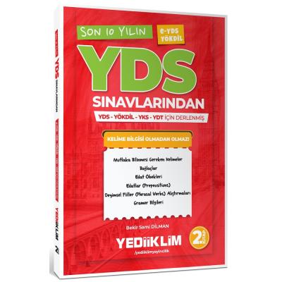 Yediiklim Yayınları YDS E-YDS YÖKDİL Son 10 Yılın YDS Kelimeleri 2.Kitap