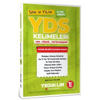 Yediiklim Yayınları Son 10 Yılın YDS Kelimeleri (1.Kitap)
