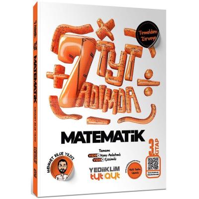 Yediiklim Yedi Adımda Temelden Zirveye TYT Matematik Tamamı Video Konu Anlatımlı ve Tamamı Video Çözümlü Soru Bankası 3.Kitap