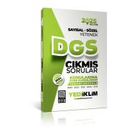 Yediiklim Yayınları 2025 DGS Sayısal-Sözel Yetenek Tamamı Çözümlü Konularına Göre Çıkmış Sorular