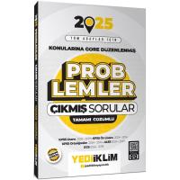 Yediiklim Yayınları 2025 Tüm Adaylar İçin Problemler Konularına Göre Düzenlenmiş Tamamı Çözümlü Çıkmış Sorular