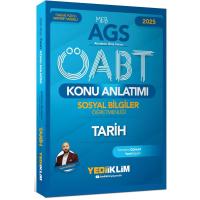 Yediiklim Yayınları 2025 MEB AGS ÖABT Sosyal Bilgiler Öğretmenliği Tarih Konu Anlatımı