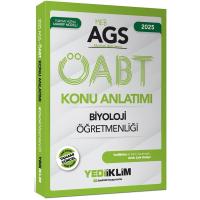 Yediiklim Yayınları 2025 MEB AGS ÖABT Biyoloji Öğretmenliği Konu Anlatımı