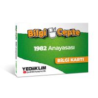 Yediiklim Yayınları MEB AGS Bilgi Cepte 1982 Anayasası Bilgi Kartı (Soru-Cevap)