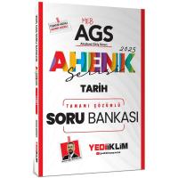 Yediiklim Yayınları 2025 MEB AGS Ahenk Serisi Tarih Tamamı Çözümlü Soru Bankası