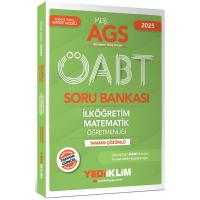 Yediiklim Yayınları 2025 MEB AGS ÖABT İlköğretim Matematik Öğretmenliği Tamamı Çözümlü Soru Bankası
