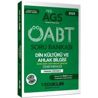 Yediiklim Yayınları 2025 MEB AGS ÖABT Din Kültürü ve Ahlak Bilgisi Öğretmenliği Tamamı Çözümlü Soru Bankası