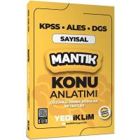Yediiklim Yayınları 2025 KPSS ALES DGS Sayısal Mantık Konu Anlatımı