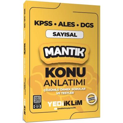 Yediiklim Yayınları 2025 KPSS ALES DGS Sayısal Mantık Konu Anlatımı