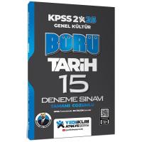 Yediiklim Yayınları 2025 Genel Kültür Börü Tarih Tamamı Çözümlü 15 Deneme Sınavı