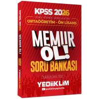 Yediiklim Yayınları 2026 KPSS Genel Yetenek Genel Kültür Ortaöğretim - Ön Lisans Memur Ol Soru Bankası