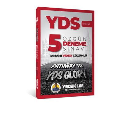 Yediiklim Yayınları YED E - YDS Tamamı Video Çözümlü Özgün 5 Deneme Sınavı