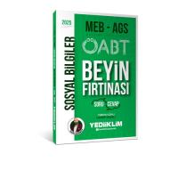 Yediiklim Yayınları 2025 MEB AGS ÖABT Sosyal Bİlgiler Öğretmenliği Beyin Fırtınası (Soru-Cevap)