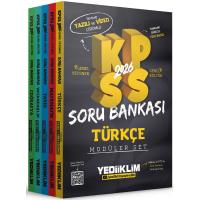 Yediiklim Yayınları 2026 KPSS Genel Yetenek Genel Kültür Tamamı Hem Yazılı Hem Video Çözümlü Modüler Set Soru Bankası (5 Kitap) 