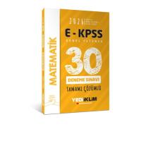 Yediiklim Yayınları 2026 E KPSS Tüm Adaylar İçin Genel Yetenek Matematik Tamamı Çözümlü 30 Deneme Sınavı