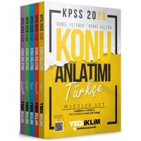 Yediiklim Yayınları 2026 KPSS Genel Yetenek - Genel Kültür Konu Anlatımı Modüler Set ( 5 Kitap)